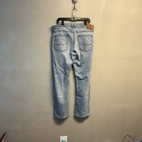 American eagle outfitters Light Blue Denim Jeans size 36x32 0074 - Picture 2 of 2